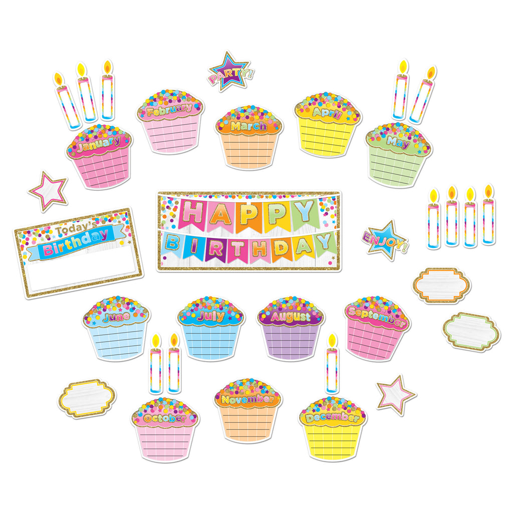 Mini Bb St Birthdy Confetti Design Smart Poly