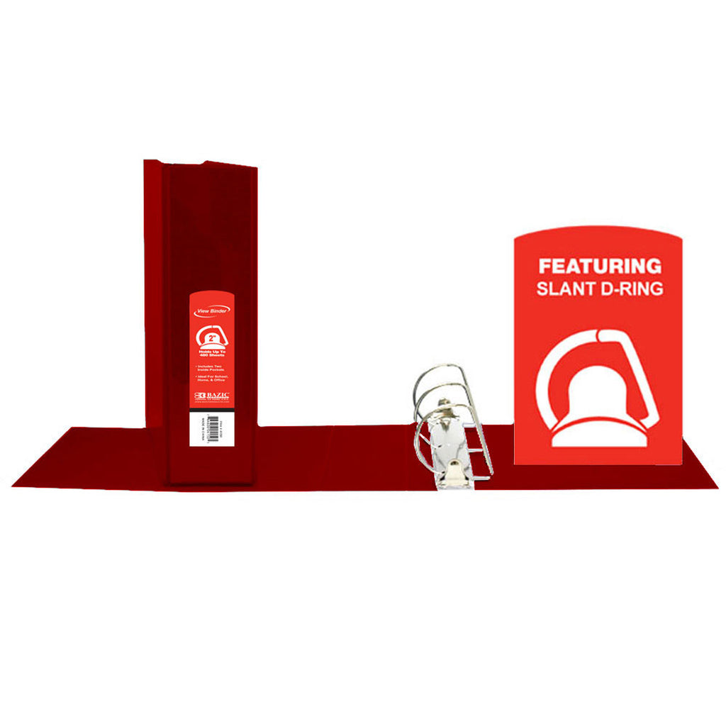 D Ring Binder W- Pockts 2in Bdy