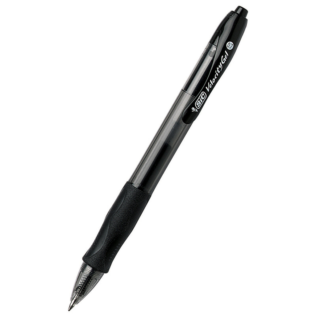 Bic Velocity Gel Retractable Roller Gel Pen Black