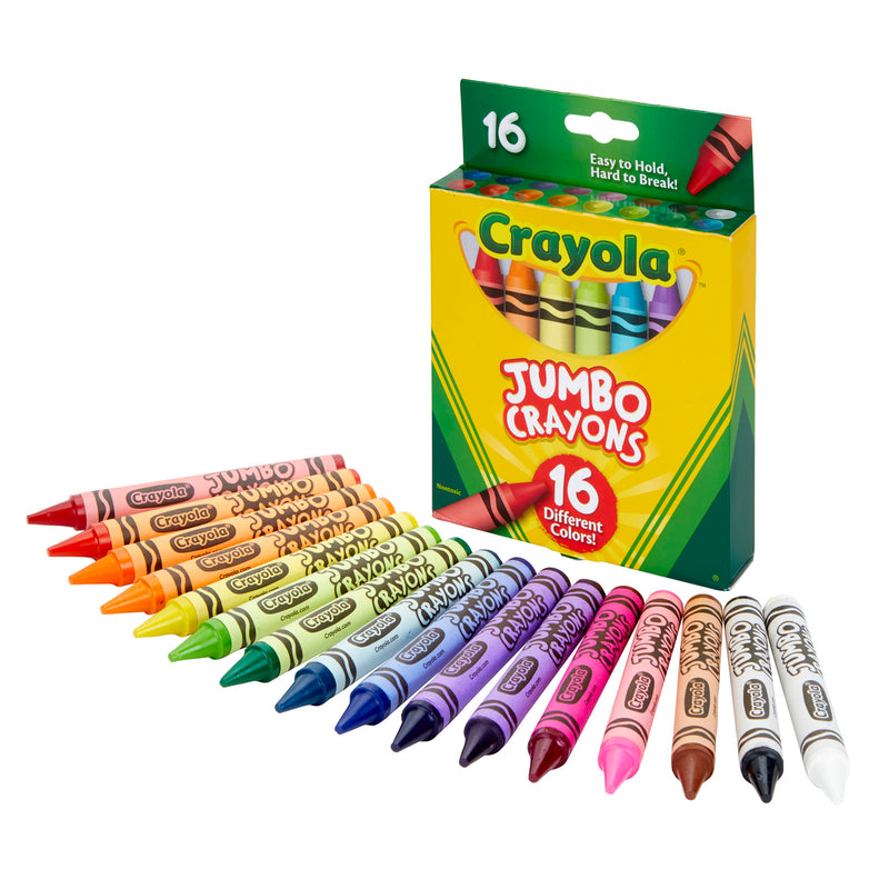 Crayola Jumbo Crayons 16 Color Set