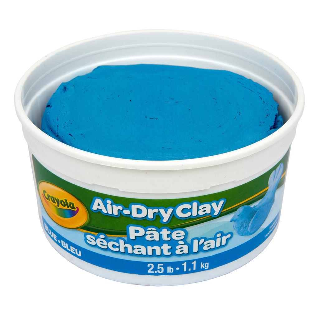 2.5lb Air Dry Clay Tub Blue