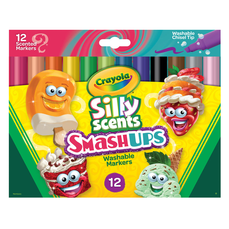 Wedge Tip Silly Scents™ Smash Ups, 12 Count
