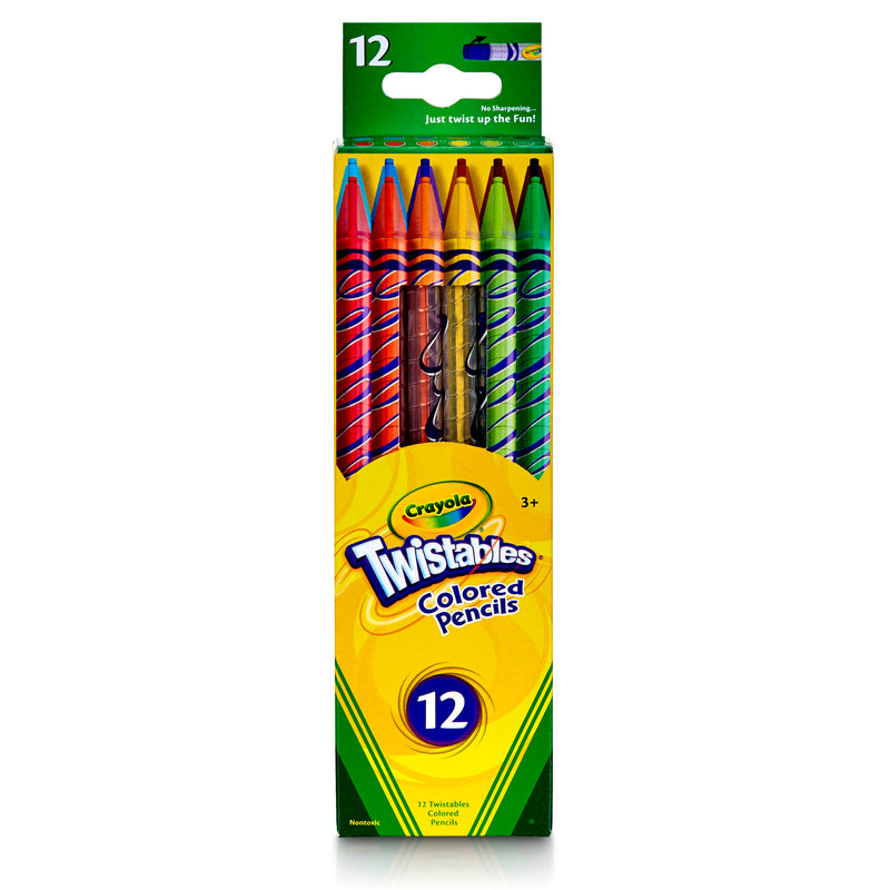 (6 Bx) Crayola Twistables 12ct Per Bx Colored Pencils