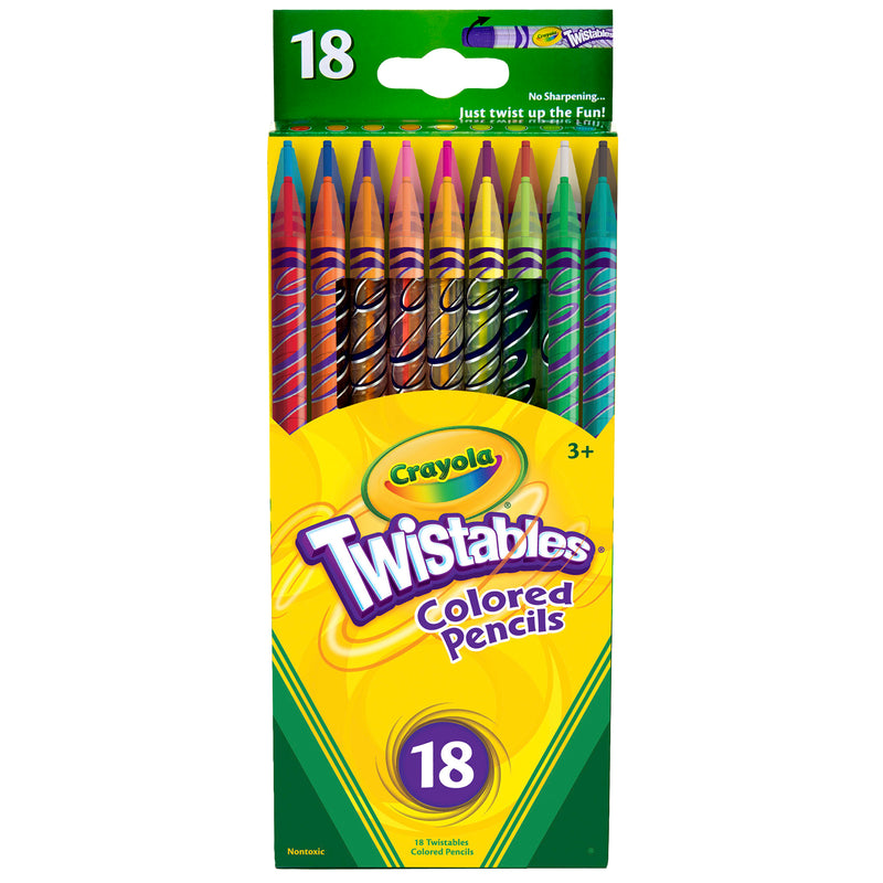 Crayola Twistables 18 Ct Colored Pencils