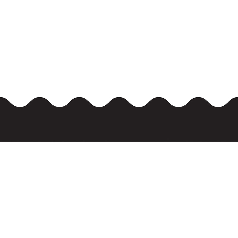 Black Scalloped Borders