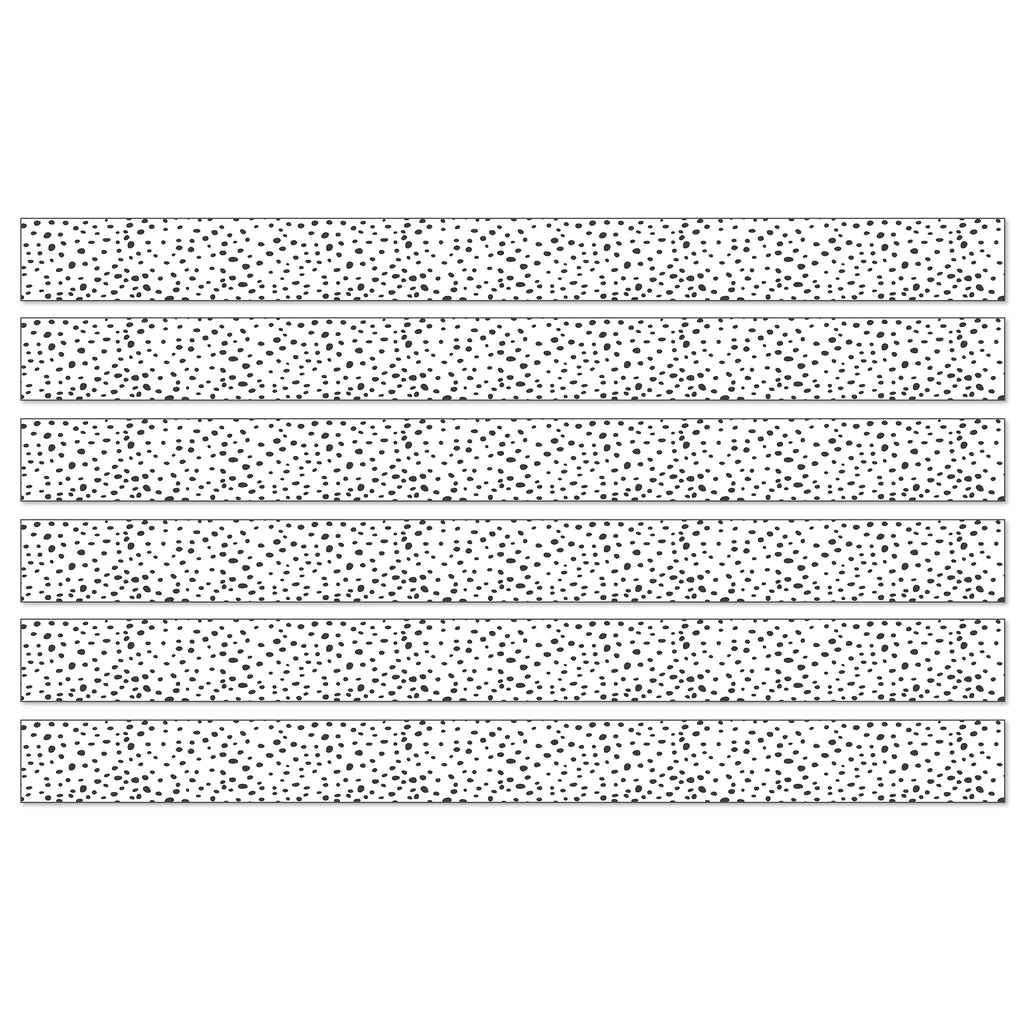 (6 Pk) We Belong Black Dots Bordr