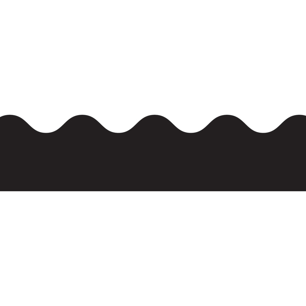 Border Black Scalloped