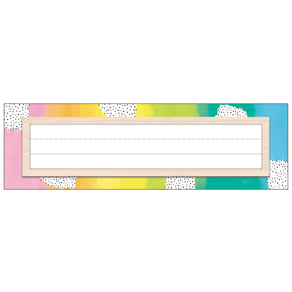 Creatively inspired Nameplates, Pack of 36
