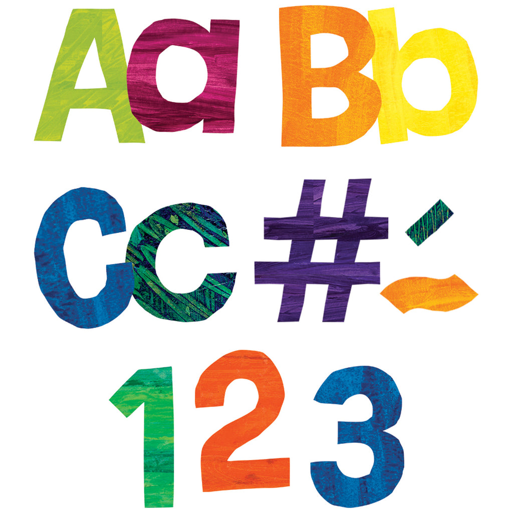 Eric Carle Tissue Paper Ez Letters Colorful