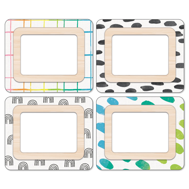 Creatively Inspired Name Tags, Pack of 40