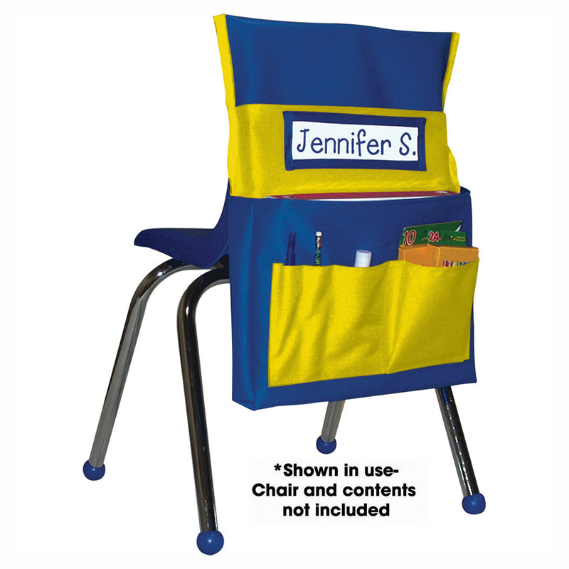 Chairback Buddy Blue-yellow
