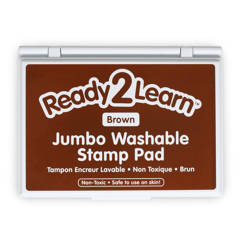 Jumbo Washable Stamp Pad, Brown