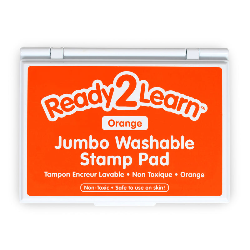 Jumbo Washable Stamp Pad - Orange - Pack of 2