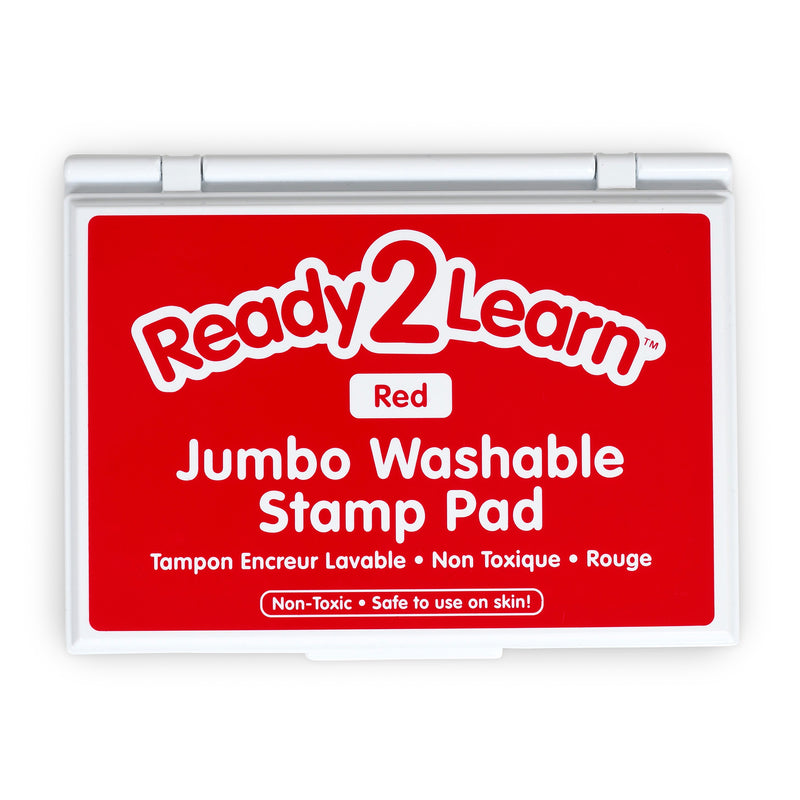 Jumbo Washable Stamp Pad - Red - Pack of 2