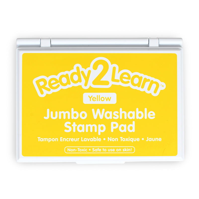 Jumbo Washable Stamp Pad - Yellow - 6.2"L x 4.1"W