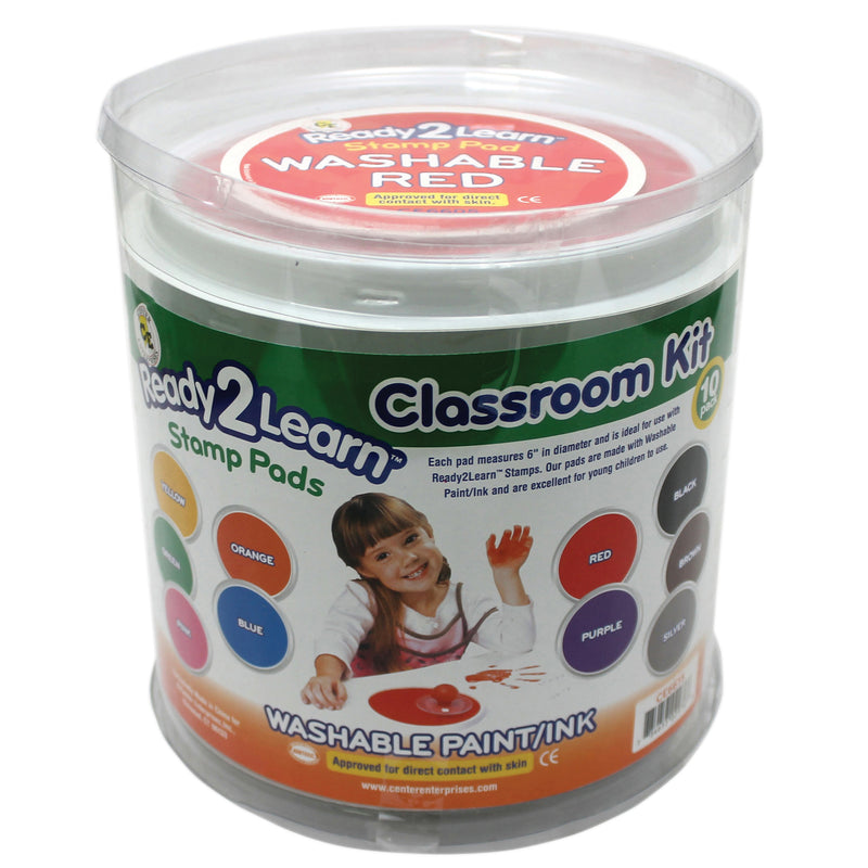 Jumbo Circular Washable Pads Classroom Kit
