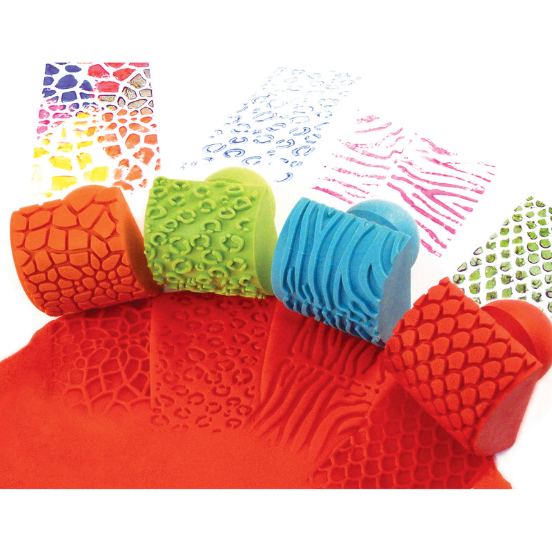 Paint & Clay Animal Rockers 4 Set