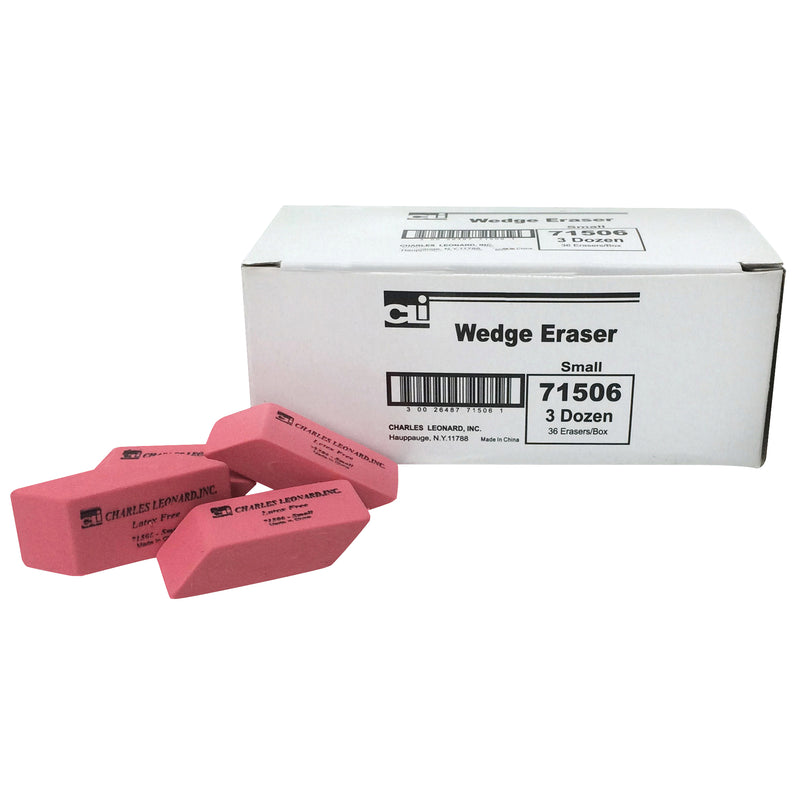 Synthetic Wedge Erasers Small 36-bx