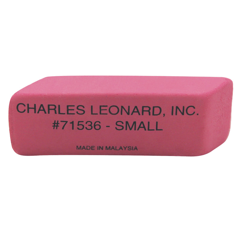 36-bx Pink Economy Wedge Erasers Small
