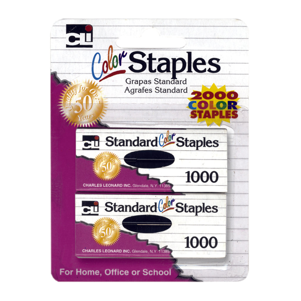 Staples Standard Asst Colors