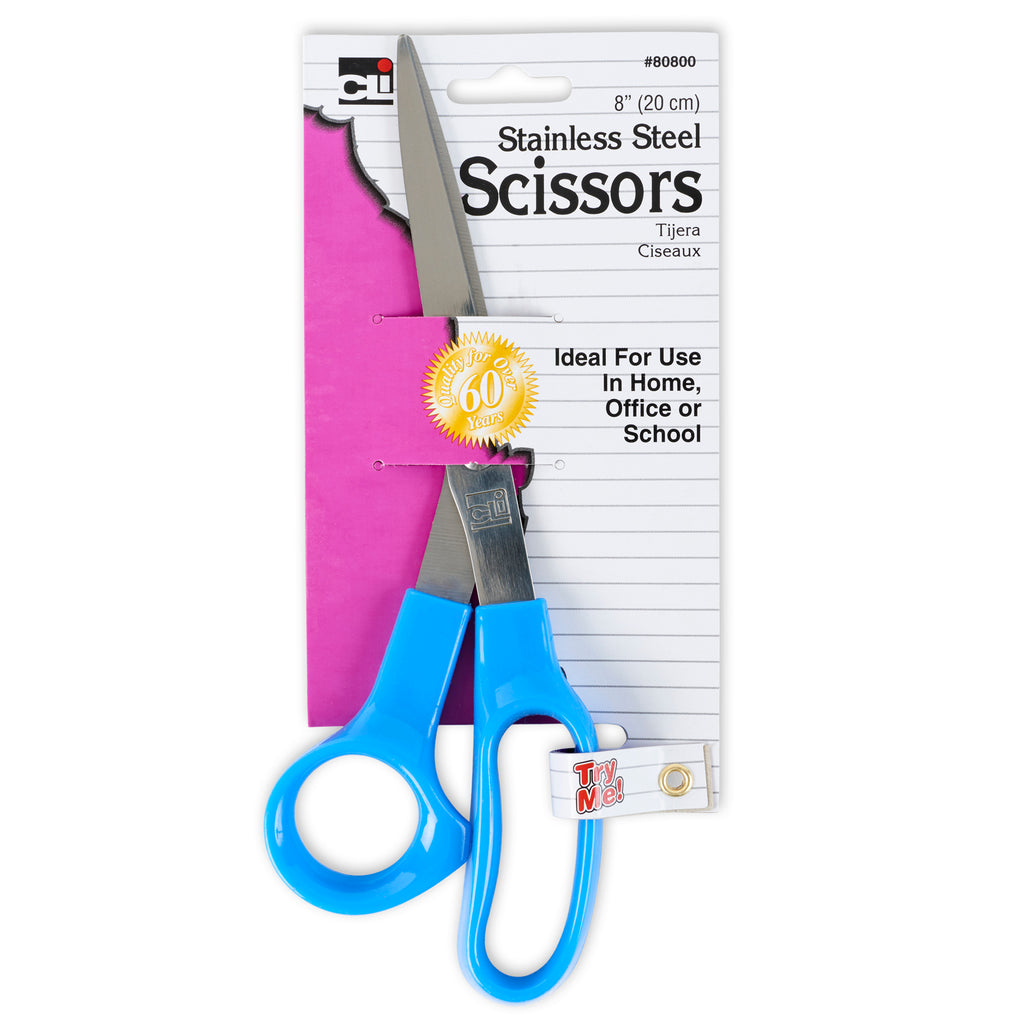 8in Economy Scissors 1-card