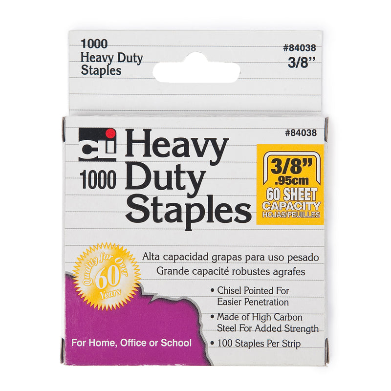 Extra Heavy Duty Staples 3-8