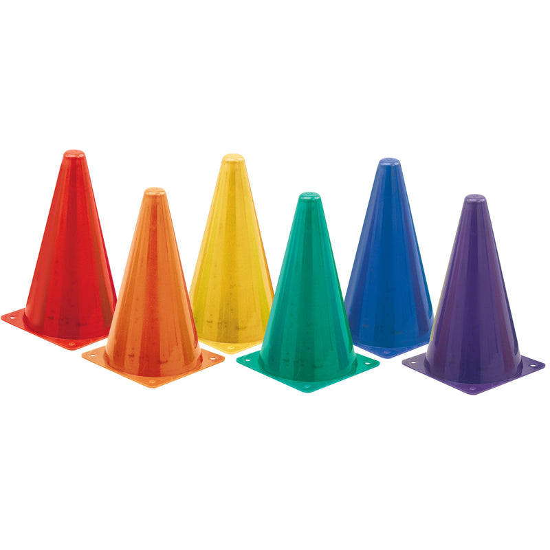 Hi Visibility  Plastic Cone Set Fluorescent