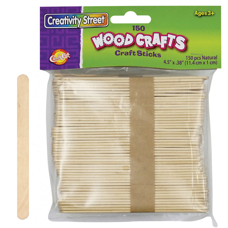 Craft Sticks Natural Color 150-pk