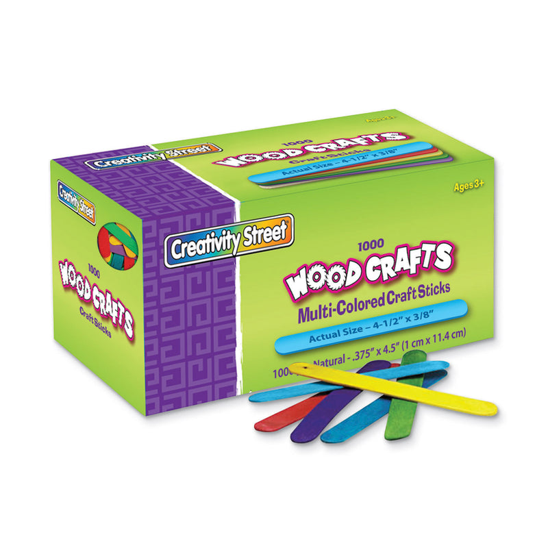 (2 Pk) Craft Sticks 4 1-2x3-8 1000 Per Pk