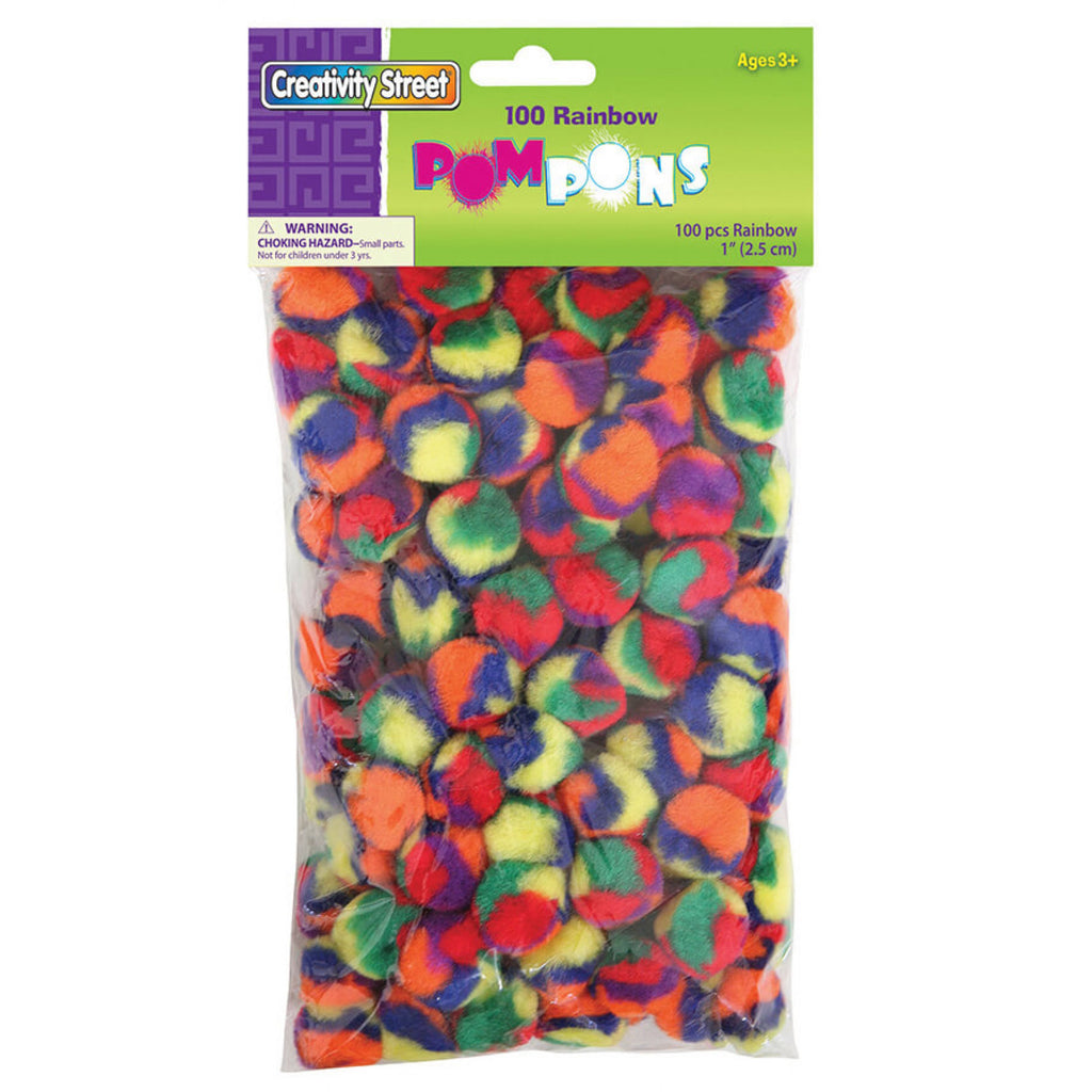 Pom Pons Color Splash 100 Pcs
