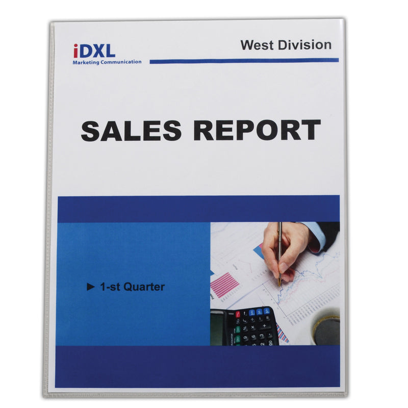 No Hole Sheet Protector Clear 25-bx