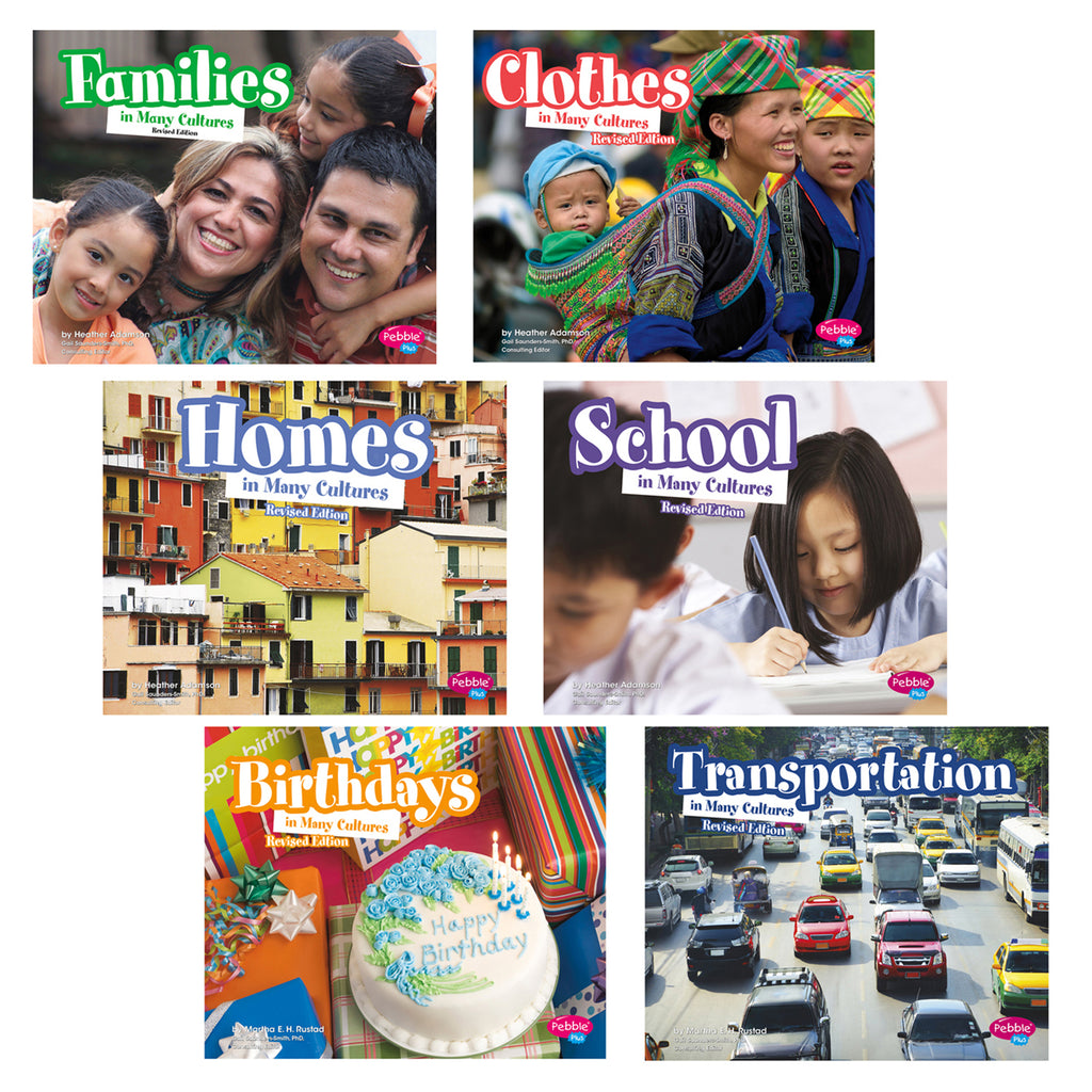 6 Book Set Life Around The World