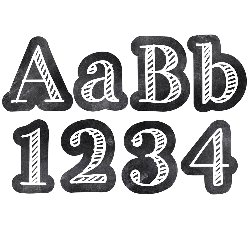 Designer Letters Chalk It Up 4in