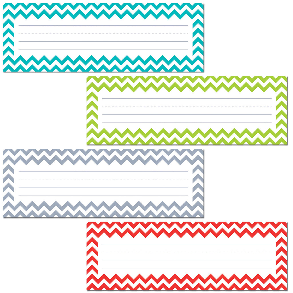 Chevron Name Plates