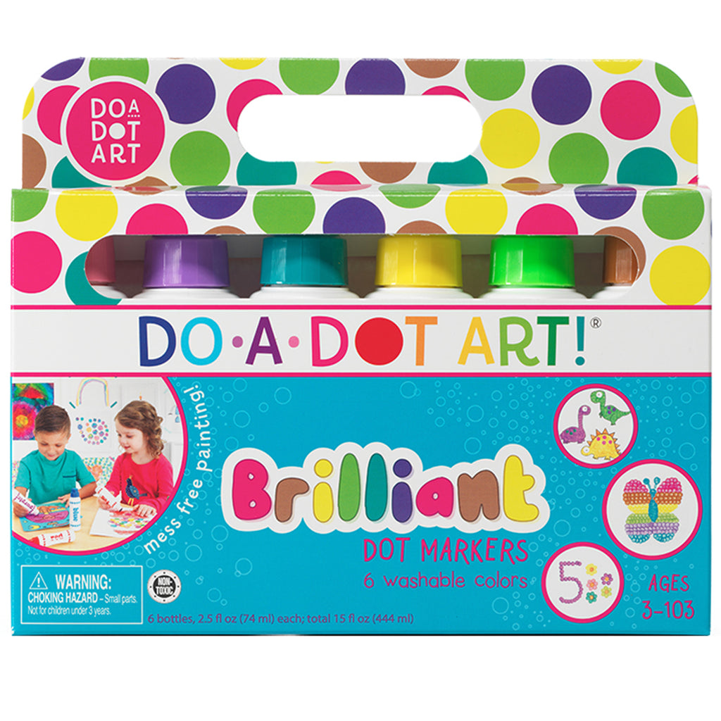 Do-a-dot Art Washable Brilliant 6pk