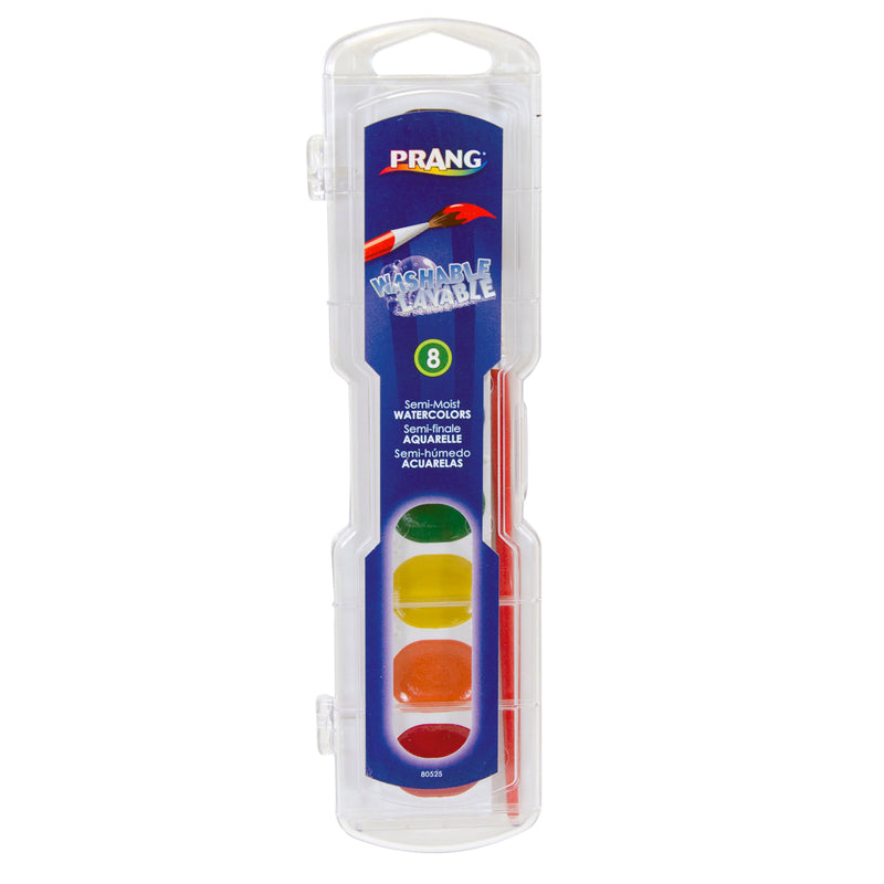 (6 Ea) Prang Washable Water Colors 8 Per Pk