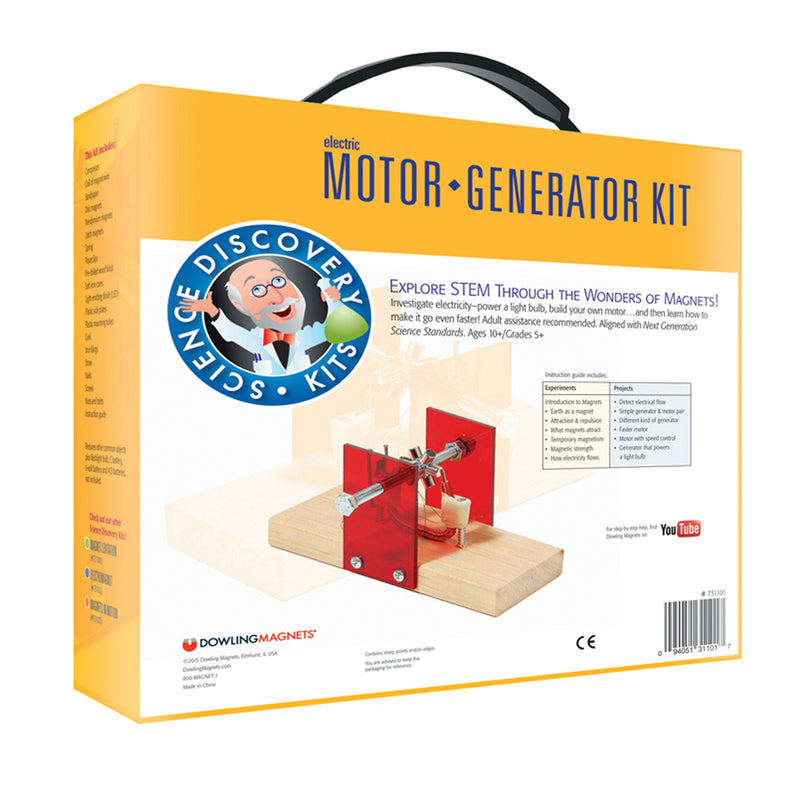 Science Kit Electric Motor Generator