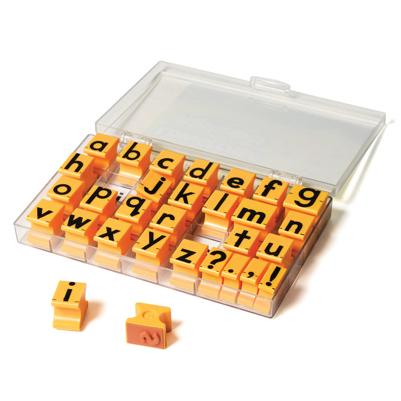 Stamps Lowercase Alphabet In Clear Clear Plastic Case