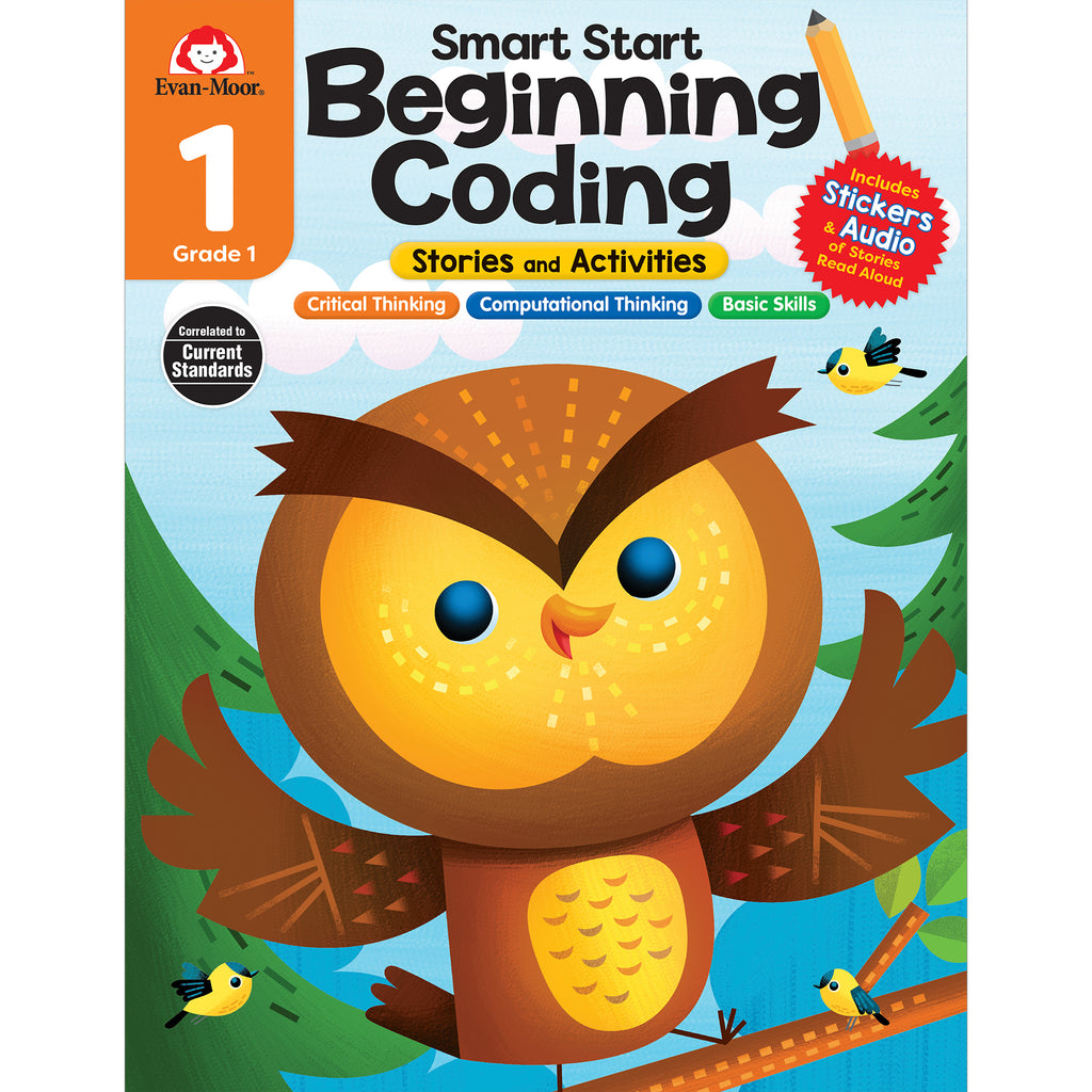 Smart Start: Beginning Coding Stories and Activities, Grade 1