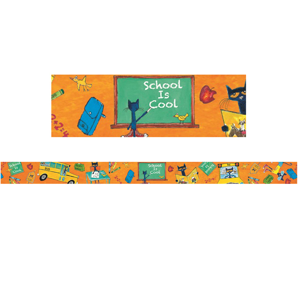 Pete The Cat School Is Cool Spotlight Border