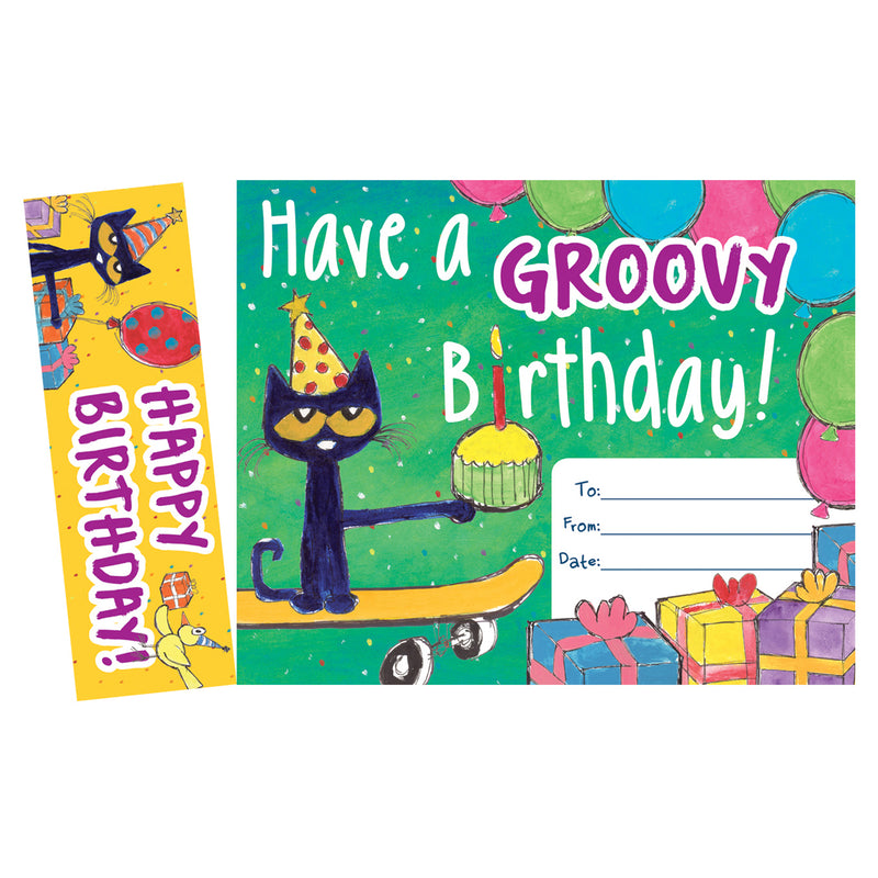 Pete The Cat Happy Birthday Bookmark Awards