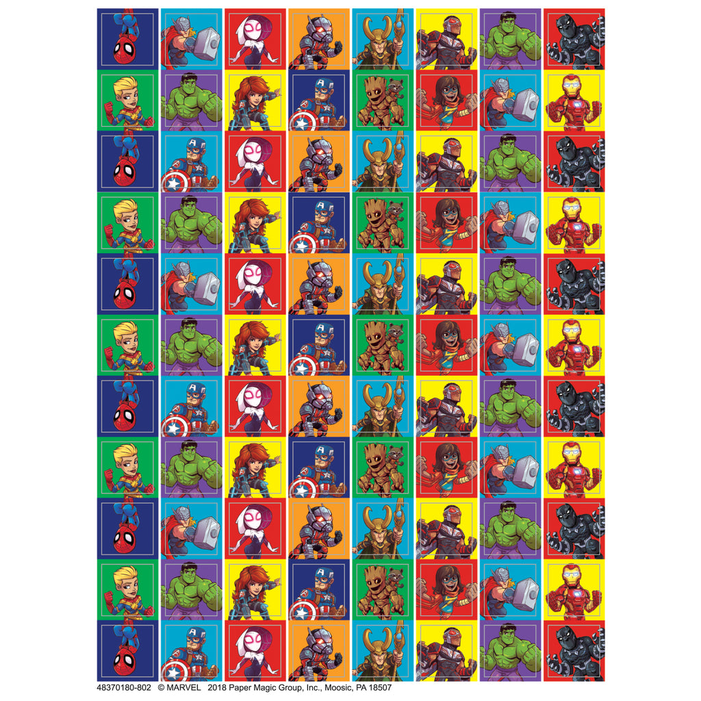 Marvel Super Hero Adventure 88up Stickers Mini
