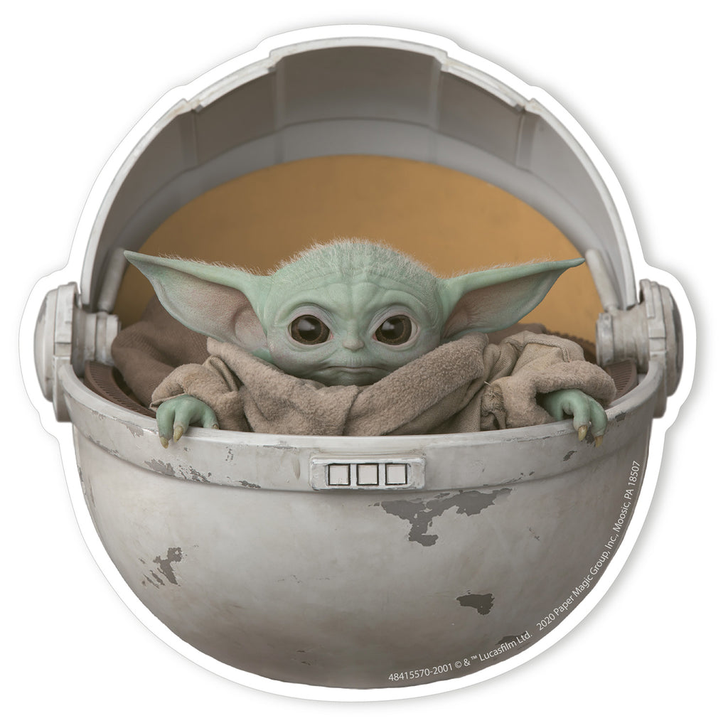 Mandalorian The Child Paper Cutouts