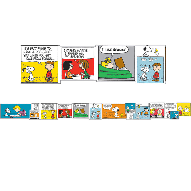 Peanuts Comic Blocks Extra Wide Deco Trim