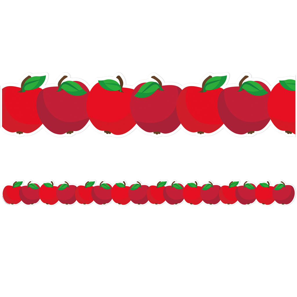 Apple Die-Cut Extra Wide Deco Trim®, 37 Feet
