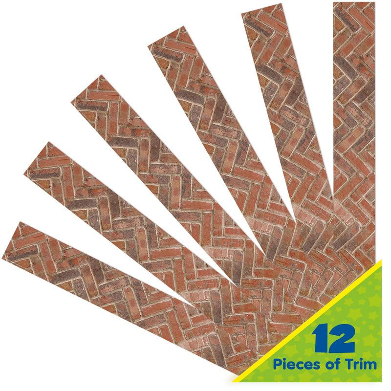 Curiosity Garden Brick Extra Wide Deco Trim®