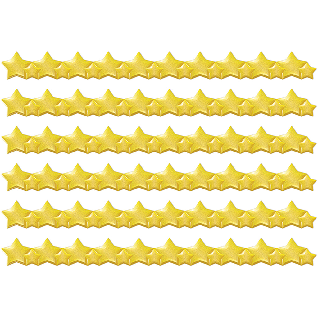 Stars Extra Wide Deco Trim®, 37 Feet Per Pack, 6 Packs