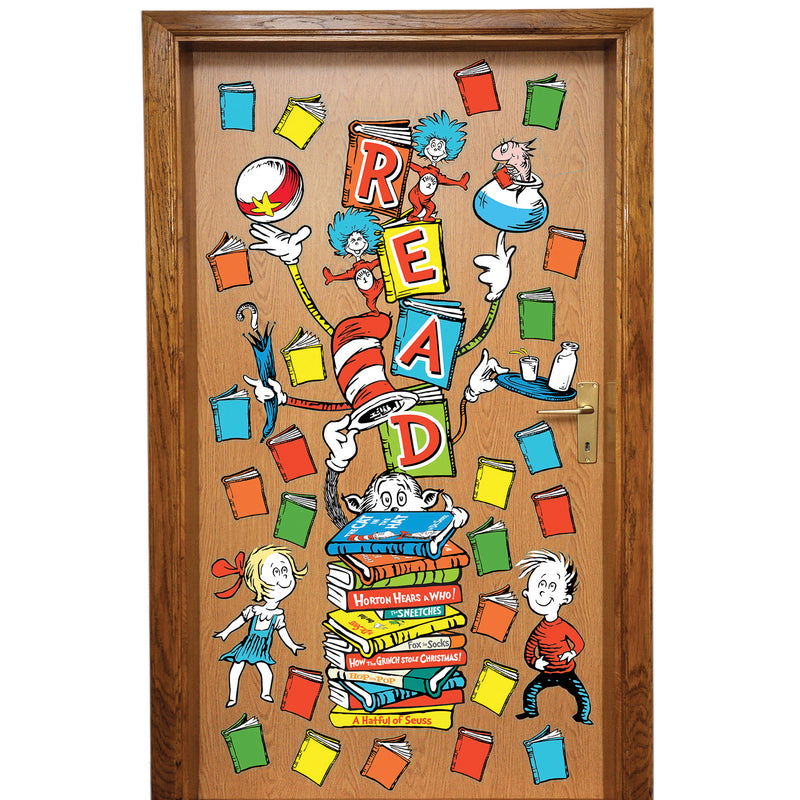 Dr Seuss Reading Door Decor Kit