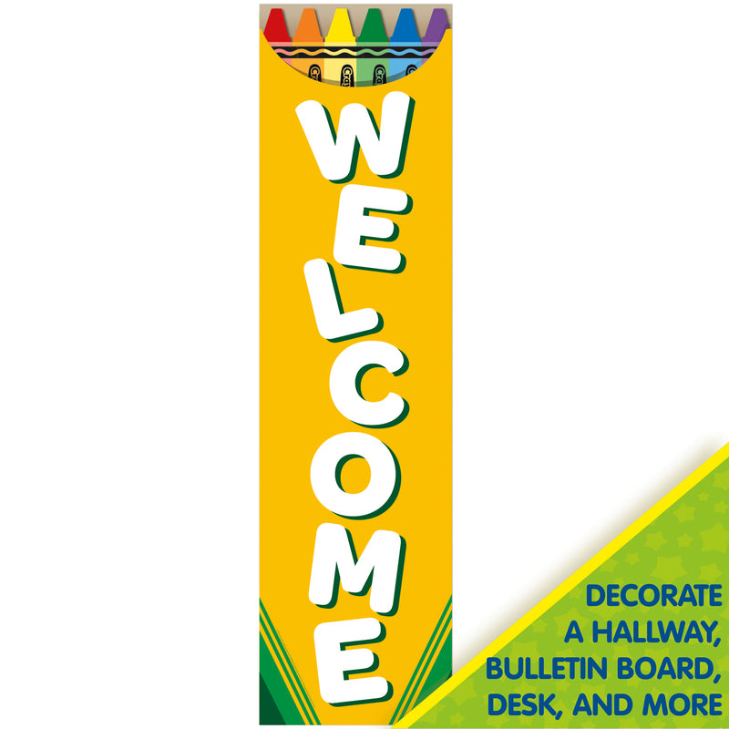 Crayola® Welcome Vertical Banner