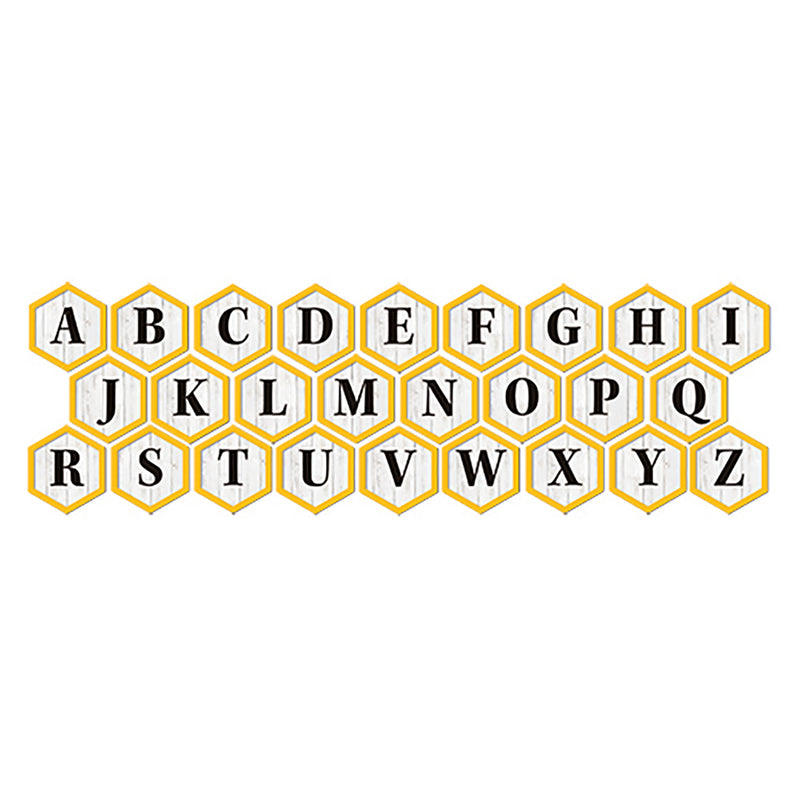 The Hive Deco Letters, 96 Characters